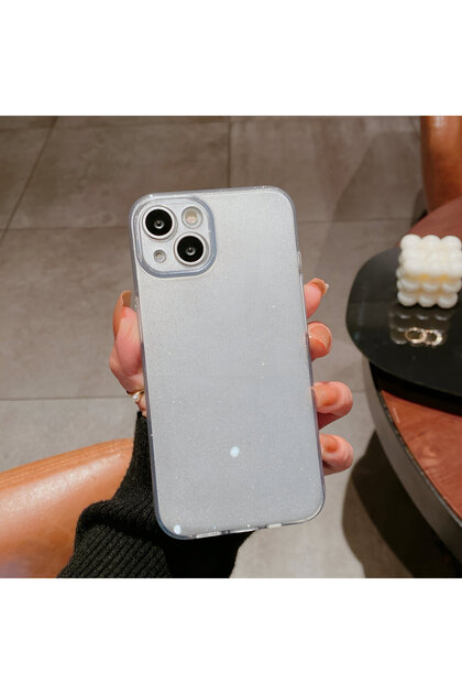 Compatible with iPhone 16 Plus (6.7 Inch) Shiny Glittery Colorful Silicone Case
