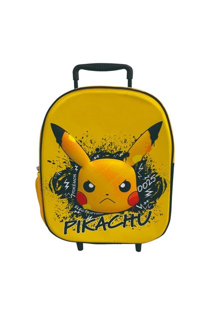 3D количка, 32x26x11см, многоцветна, регулируеми и подсилени презрамки, Happy, Pokemon