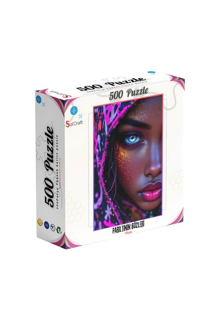 500 Piece Puzzle Eyes of the Glow