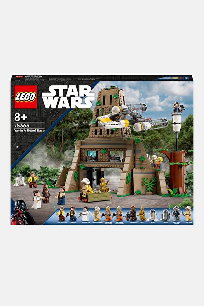 LEGO Star Wars Yavin 4 Rebel Base Set with Minifigures 75365