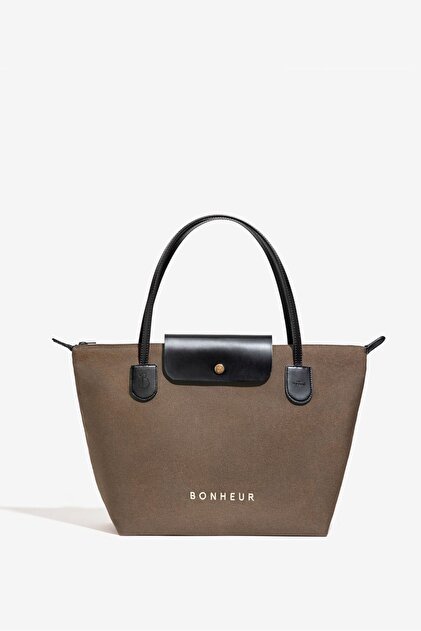 BONHEUR Papier　1002 Bonheur N°7 Kanvas Çanta- Iconic Black - Fiyatı, Yorumları