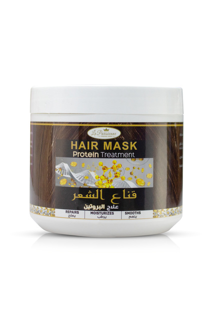 La Parisienne Hair Mask for Damaged Hair, Best Haircare, Moisturizing Hair Food - (Protein, 500 g)