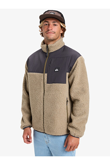 Quiksilver Shallow Water - Full Zip Sherpa Jacket for Men - Fiyatı
