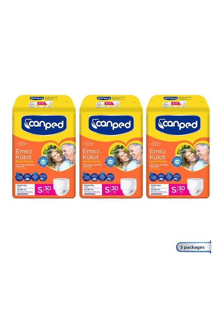 Absorbent Panties Small Size Smal S 30 Pieces X 3 Pieces