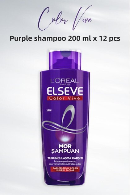 Vive Purple Anti-Orange - 200 ml x 12 Shampoos