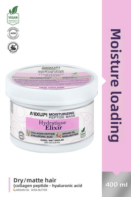 Hyaluronic Acid, Collagen Peptide Complex Moisturizing and Nourishing Mask for Dry and Dull Hair 250 ML