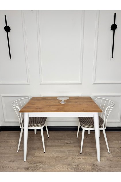 Mutfak Masası Sabit 110 x 70 Yemek Masası Ekonomik Çalışma Masası Balkon Masası