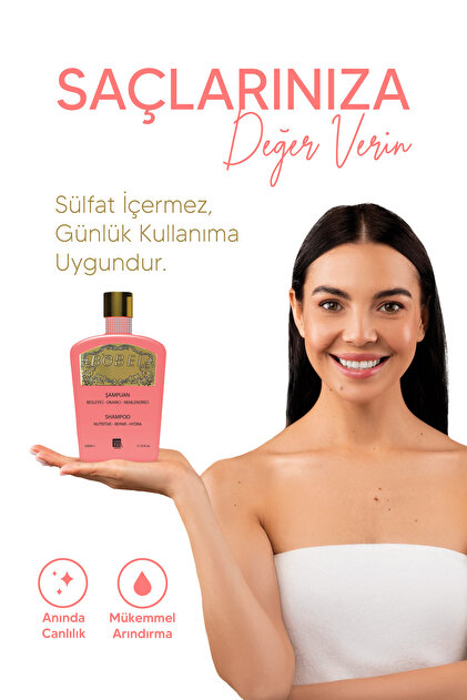 bobel Besleyici Onarıcı Ve Nemlendirici Vegan Keratin Kolajen