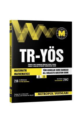 metropol Yös トルコ大学参考書 metropol Yös トルコ大学参考書 TR-YOS Mathematics All