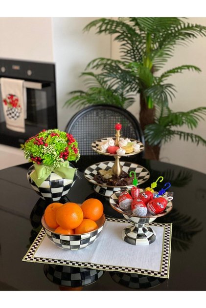 Checkered American Service 2-Piece