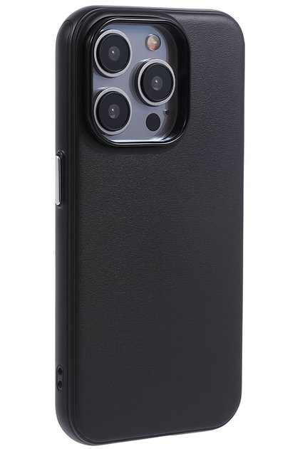 Case for Apple iPhone 15 Pro Max Case Pu Leather Magsafe Compatible Silicone Cover