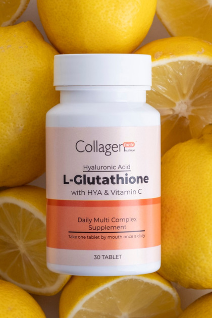 Collagen Forte Platinum Glutathione, 500Mg, L-Glutathione, Hyaluronic Acid  & Vitamin C- Trendyol
