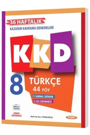 Fenomen Yayıncılık Kurmay 2026 8.Sınıf Türkçe 44 Föy KKD 36