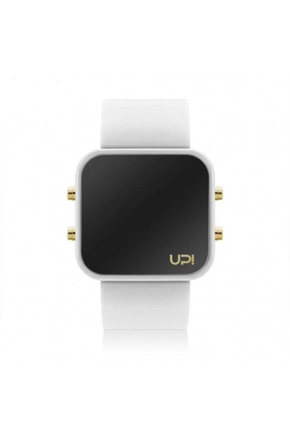 Upwatch LED Χρυσό/Λευκό Unisex Ρολόι χειρός