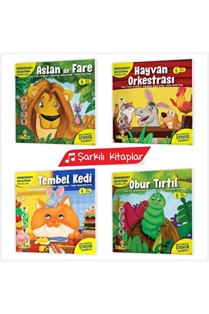 yükselen zeka Konuşmayı Geliştiren Şarkılı Masallar Serisi