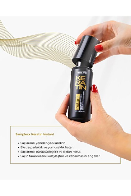 Samplexx Keratin Instant Durulanmayan Maske 125 ml - Fiyatı, Yorumları