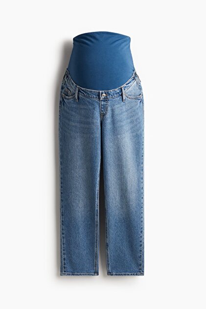 MAMA Straight Ankle Jeans