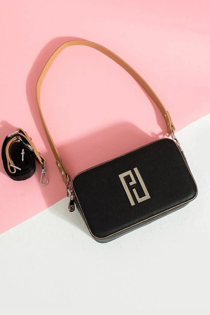Just Polo Women's Long Cross Strap 2 Compartment Shoulder & Hand Bag (21X13 cm)