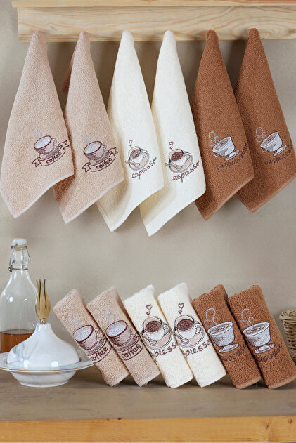 Kitchen Towel Set of 6 – 100% Cotton Hand Towel | Face Towel – Bridal Trousseau