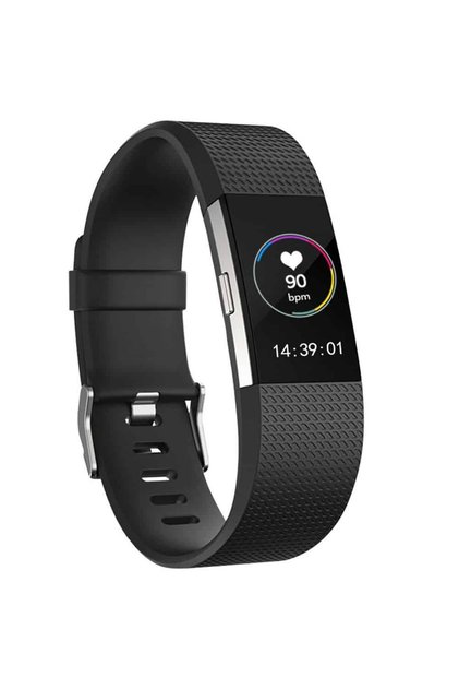 Λουράκι για Fitbit Charge 2, μέγεθος L, μαύρο