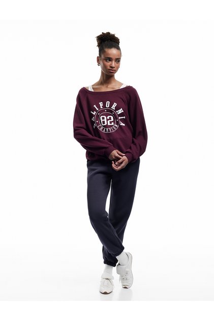Pamuklu Şardonlu Cepli Beli Bağcıklı Oversize Jogger Eşofman Altı