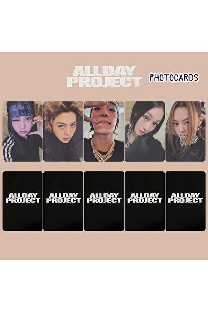 Kpop Dünyasi ALL DAY PROJECT '' Famous '' Photocards Set 1