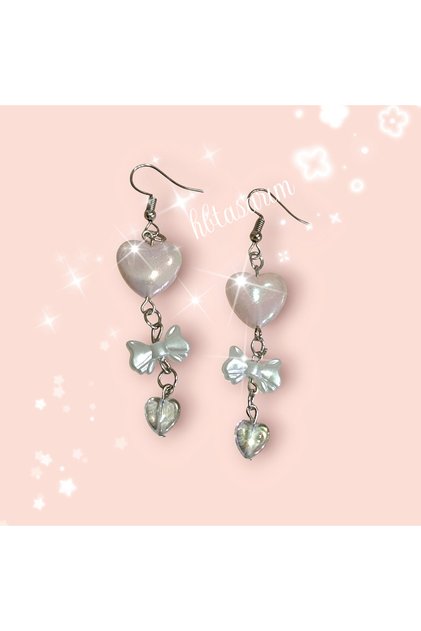 Heart Vintage Y2K Coquette Newtrend Earrings 💕