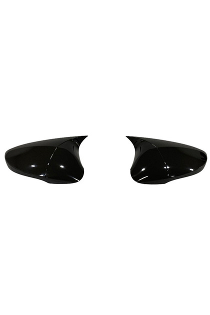 Set 2 Capace Oglinzi tip BATMAN idealSTORE pentru Ford Focus II, Fiesta, Fusion, culoare Piano Black