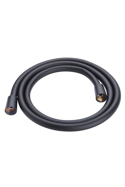 Mat Siyah Duş Spirali (150cm)