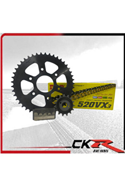 Genel Markalar DID 520VX3-120 BAKLA GOLD (SARI) MOTOSİKLET ZİNCİRİ