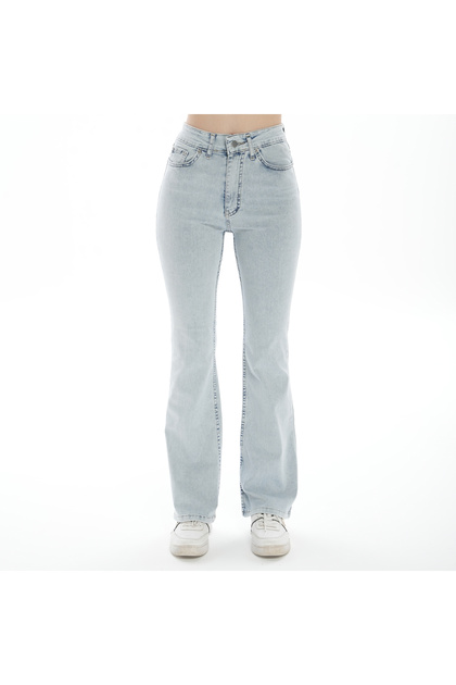Julia Women's Ice Blue Spanish Leg Jeans