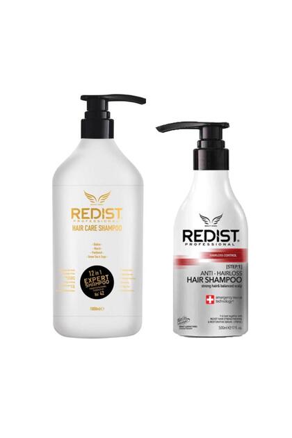 Συσκευασία Redist Professional 12 σε 1 Expert Shampoo 1000 ml και Redist Anti Hair Loss Shampoo 500 ml