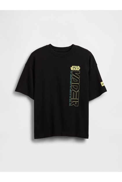 Erkek Çocuk Siyah Star Wars Grafik T-Shirt