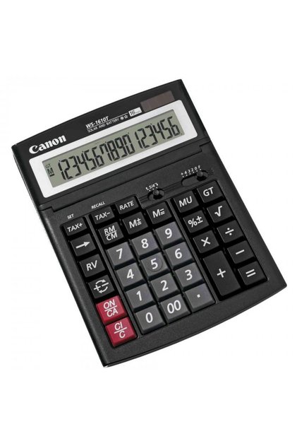 Calculator birou Canon WS-1610T, 16 digiti, display LCD