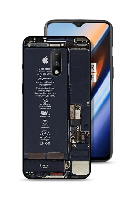 OnePlus 7 Protective Case Cover Phone Circuit Pattern