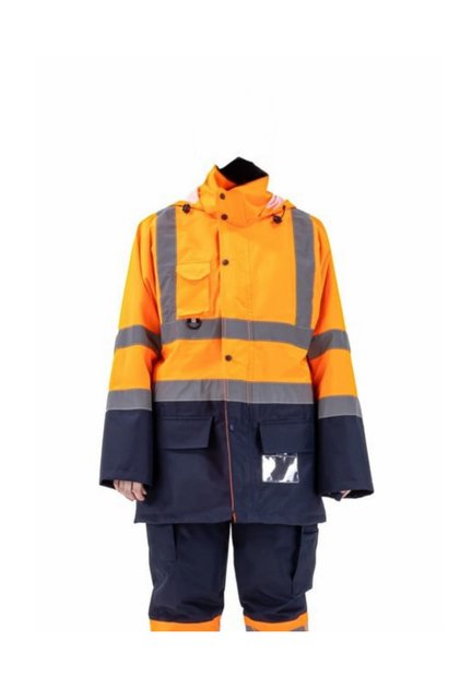 5+1 OXFORD PARKA- İÇİ ÇIKMALI KABAN TURUNCU-LACİVERT