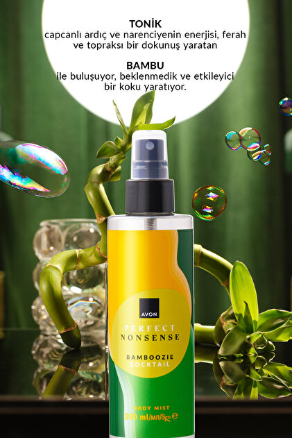Avon Perfect Nonsense Bamboozie Cocktail Vücut Spreyi 200ML İkili