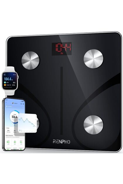 Smart Scale for Body Weight, Digital Bathroom Scale BMI Weighing Bluetooth Body Fat Scale