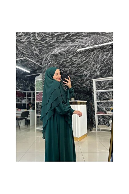 Ferace Sufle 2-Piece Set, Size 40 to 50, Standard Size Modest Hajj Umrah