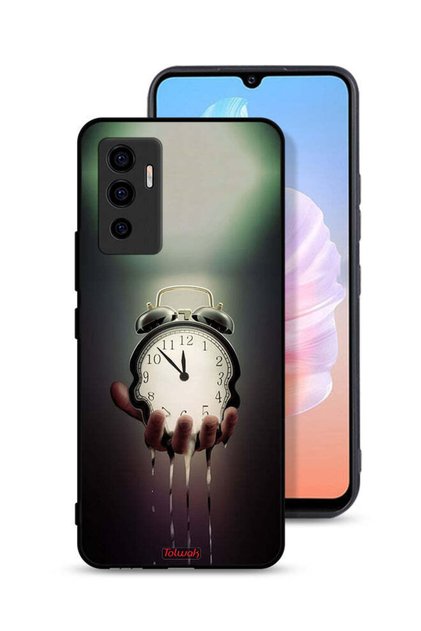 Vivo V23e Protective Case Cover Clock