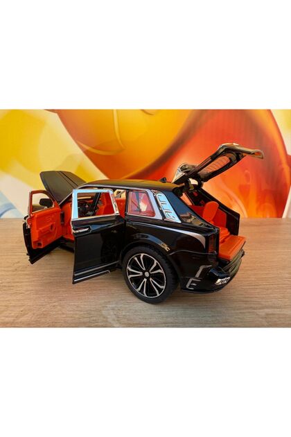 scntoys 1:26 Çek Bırak Işıklı ve Sesli Rolls Royce Diecast Model
