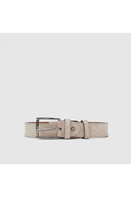 Kum Süet Erkek Spor 4 cm Kemer [TG960051]