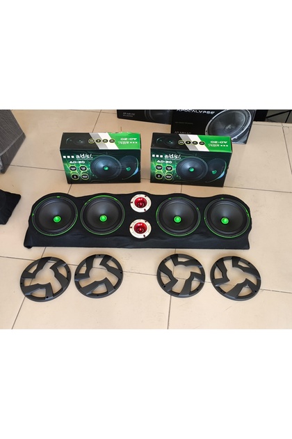 patili tasarım 20 cm Midrange Hoparlör Pandizotlu Domtizli Set