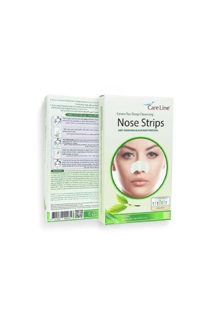 Care Line Green Tea Nose Strips 6 Strips