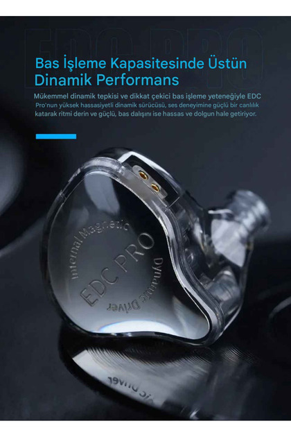 sipariş vakti KZ EDC PRO 1dd Iem kulak içi kulaklık mikrofonlu
