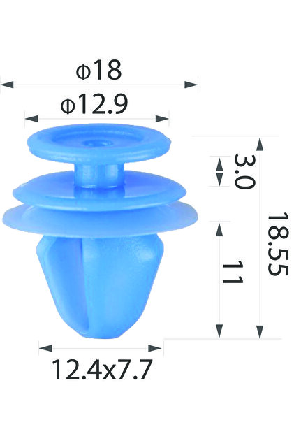 IM GLOBAL oto klips OEM 6991Z1, 8337FC, 51139804996, 3064814