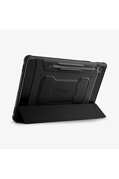 Spigen Galaxy Tab S10 FE Plus Kılıf Rugged Armor Pro Black