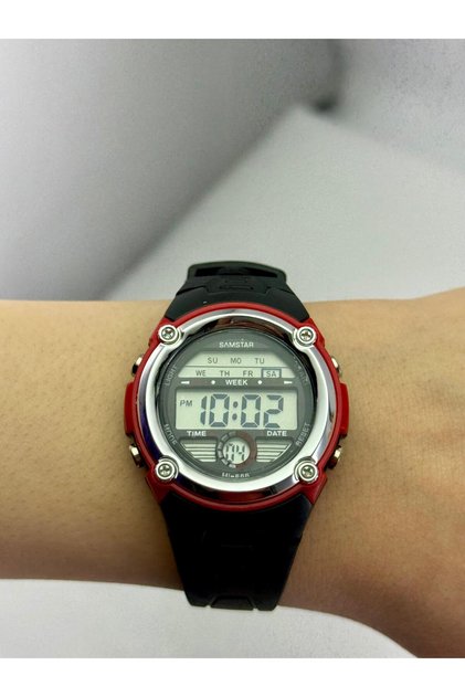 Alarm-Light-Stopwatch-5 Atm Waterproof-Gift Children's Wristwatch