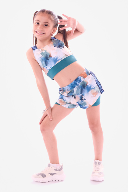 Skybloom Shorts Leggings