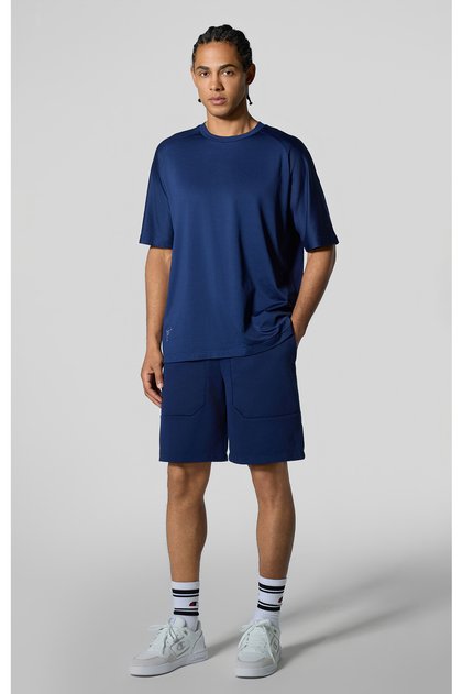 C-Tech Shorts Navy Blue Men's Shorts-220821-Bs569